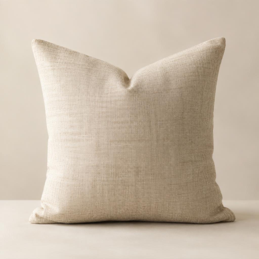 Linen Throw Pillow