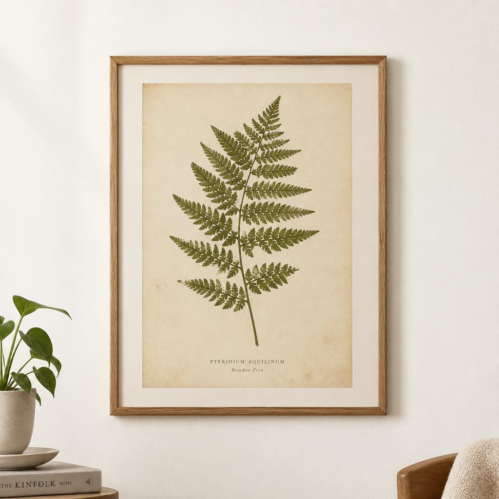 Framed Botanical Print
